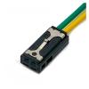 automotive wire connectors 2 Pin Automotive High Pitched Amplifier Ambient Brake Light Microphone Connector Wire Harness With Cable 4B0972623 8E0972763 Car maintenance(2P Female,10 Pcs) view 2