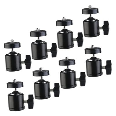 ifundom 8pcs Enhanced Photography Experience Metal Camera Tripod Mount Rotation for Live Streaming and DSLR Cameras