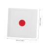 SOLUSTRE Manual Alarm Button Emergency Brake Button Wall-Mounted Easy Reset Key Senior Alert Sos Switch view 2