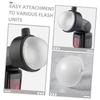 ARTIBETTER Camera Flash Dome Diffuser for Photography for Even Light Distribution Easy Installation Compatible Flash Units view 3