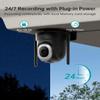 ZUMIMALL 2.4G Security Cameras Wireless Indoor & 5G Security Camera Outdoor Wired view 4