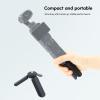 WOEIFGV Portable Tripod Desktop Tripod Base for Pocket 3, Black, ABS, 1/4-20 Thread, Compact, Compatible with Camera view 4