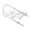 SOLUSTRE Bolt Dog Tooth Tube Card Screw Clamp for Antenna Mounting Pole Attic Antenna Mount Bracket Outdoor Electronics Pole view 1
