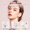 2B2C Open Ear Earbuds, Bluetooth 5.3 Wireless Air Conduction Headphones with Mic, LED Display Charging Case&Fast Charging, Ultra-Light Weight, 80H Playtime Earbuds for Work, Sports (Pink) view 2