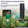HURRISE Small Action Camera, Portable Vlogging Camera, 1080P HD Loop Recording Wearable Camcorder with Back Clip for Outdoor Sports Security Guard view 2