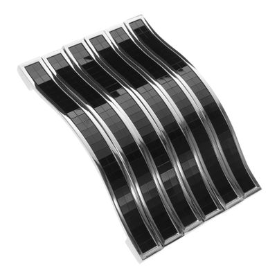 QUMIIRITY 6pcs Modern Drawer Pulls Cabinet Door Handles for Kitchen Dresser Wardrobe Easy to Install Fine Workmanship Full Finish