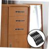 QUMIIRITY 6pcs Modern Drawer Pulls Cabinet Door Handles for Kitchen Dresser Wardrobe Easy to Install Fine Workmanship Full Finish view 2