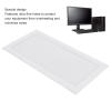 120 x 240mm DIY PC Case Dust Mesh Filter, [ 2 Pack ] PVC Magnetic Dust Filter Cover, PC Fan Dust Mesh PC Cooler Filter for Computer PC Case (White) view 2