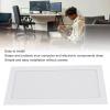 120 x 240mm DIY PC Case Dust Mesh Filter, [ 2 Pack ] PVC Magnetic Dust Filter Cover, PC Fan Dust Mesh PC Cooler Filter for Computer PC Case (White) view 3