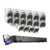 ANNKE 3K Security Camera System, 32 Channel 3K Lite DVR, 12x 3K Outdoor Wired Turret Cameras and 4X 5MP Bullet Cams with Smart Color Night Vision, Built-in Mic, AI Motion Detection, 6TB Hard Drive view 1