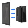 140 x 280mm DIY PC Case Dust Mesh Filter, [ 2 Pack ] PVC Magnetic Dust Filter Cover, PC Fan Dust Mesh PC Cooler Filter for Computer PC Case (Black) view 4