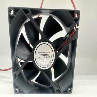 for YD9025MS 12V 2.8W 9CM Centimeter Voltage Mini Car Refrigerator Exhaust Fan
