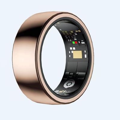Jpngsye Smart Ring Health Tracker, Fitness Tracking Smart Ring with Calories/Heart Rate/Blood Oxygen/Sleep Monitoring, IP68 Waterproof, No APP Subscription