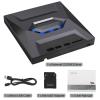 5 in 1 External CD DVD Drive, Universal Portable CD/DVD Disk Drive Player Burner Reader Writer for Laptop, view 3