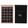 BT304 Keyboard5.0 Ergonomic 22Key Numeric Keypad with Support for, OS (Rose Gold) view 4