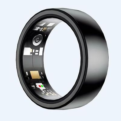 Jpngsye Smart Ring Health Tracker, Fitness Tracking Smart Ring with Calories/Heart Rate/Blood Oxygen/Sleep Monitoring, IP68 Waterproof, No APP Subscription