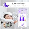 Jpngsye Smart Ring Health Tracker, Fitness Tracking Smart Ring with Calories/Heart Rate/Blood Oxygen/Sleep Monitoring, IP68 Waterproof, No APP Subscription view 3