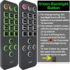 Replacement Remote Control for Ultimea Apollo S50 S40 U3600 U3300 / Nova S40 U2100 Soundbar (with Green Backlight and Oversized Buttons) view 4