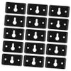 Wakauto 50pcs Sound Box Hanging Plate Speaker Hanging Connector Hanger Plate for Surround Speaker Easy Install Pack view 1