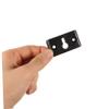 Wakauto 50pcs Sound Box Hanging Plate Speaker Hanging Connector Hanger Plate for Surround Speaker Easy Install Pack view 2