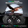 12x40 HD Classic Binoculars for Adults & Kids, Clear Large View & Low-Light Night Vision, High Powered Binoculars for Birds Watching, Cruise Ship, Theaters, Travel & Stargazing view 3