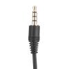 ZIZEV Operator Earphone, 3.5mm Connection Call Center Headset 330 Rotating Earmuffs for Call Center Office for Landline Desktop Phones for Telephone Communication (VH500D-3.5 (Both view 2