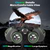 12x40 HD Classic Binoculars for Adults & Kids, Clear Large View & Low-Light Night Vision, High Powered Binoculars for Birds Watching, Cruise Ship, Theaters, Travel & Stargazing view 3