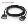 ACGTUY DB9 9Pin Serial RS232 Extension Cable Male Female 1.5m 300cm 5m 10m Black OD5.0(20m,Female to Female) view 3