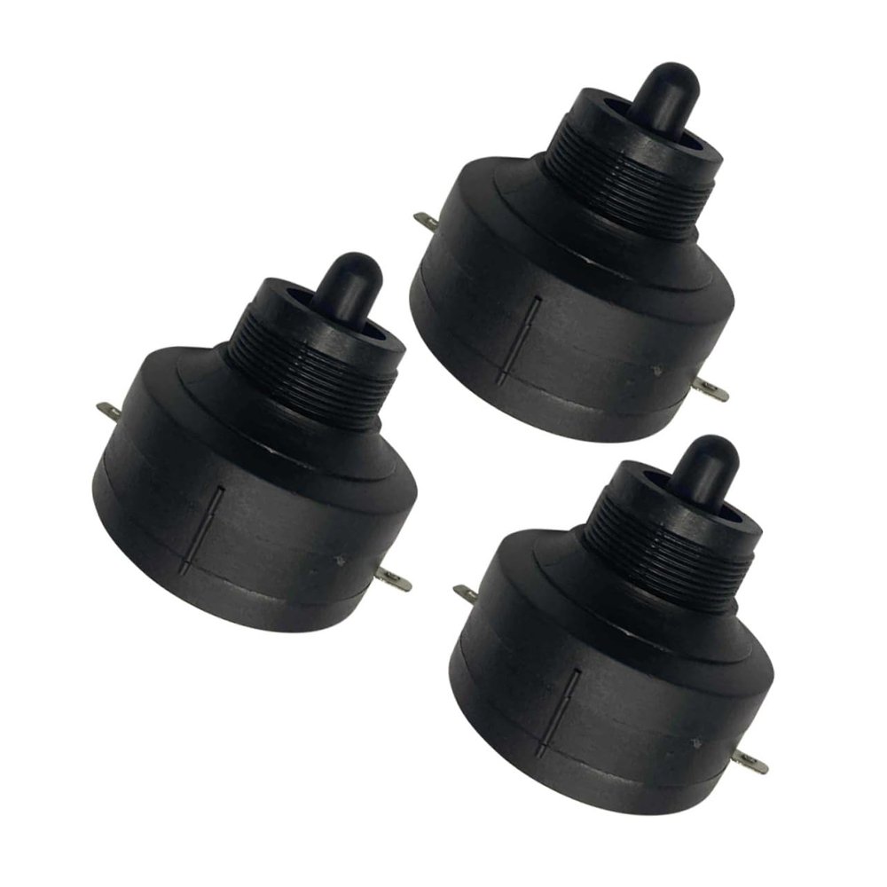Anneome 3pcs Stable Car Tweeter Speakers Auto Piezoelectric Horn Tweeter Easy Install Accessories