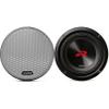 Alpine R2-W8D4 8 in Dual 4-Ohm Subwoofer KTE-8G.3 Grill Bundle view 1