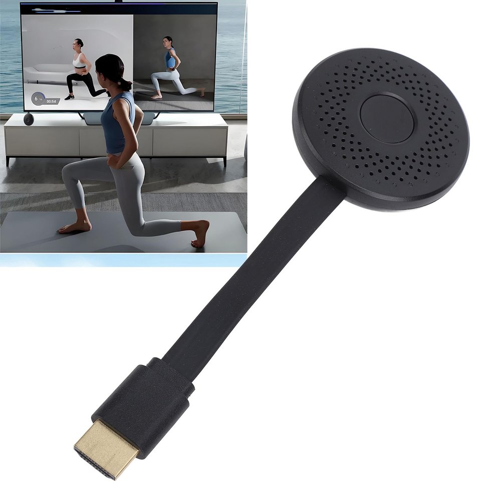 4K Cordless HDMI Display Adapter, Dongle Screen Mirroring Video & Audio Receiver for Android for OS, Mirror Screen Display Adapter