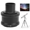 1.25in T Mount Telescope Adapter, Aluminum Alloy, Lightweight, Easy to Install, with M42x0.75 for E Mount Mirrorless Camera. Suitable for E Mount Mirrorless Camera view 2