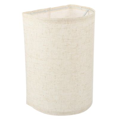 Levemolo Half Round Linen Lamp Shade Replacement for Table Floor Lamps Decorative Cover for Cozy Lighting Bedroom Living Room Study Stylish Home Decor