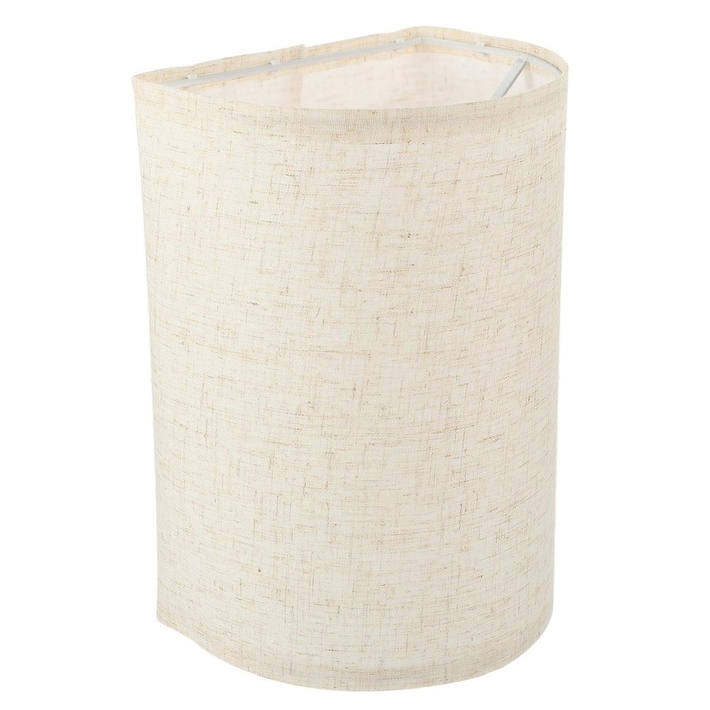 Levemolo Half Round Linen Lamp Shade Replacement for Table Floor Lamps Decorative Cover for Cozy Lighting Bedroom Living Room Study Stylish Home Decor