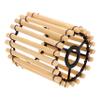 HOLIDYOYO Chinese Decorative Bamboo Chandelier Woven Drum Lampshade Versatile Home Decor Light Cover view 1