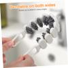 GRIRIW 4pcs Multi-Functional Crevice Brush Bathroom Cleaning Brush Dish Scrubber Blind Cleaner Duster Tool Sturdy Structure view 3