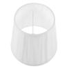 ULDIGI Elegant Pleated Cloth Lampshade for Table Lamps White Indoor Light Cover for Bedrooms Hotels and Living Rooms Artistic Home Decor Accessory view 1