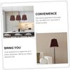 GRIRIW Scalloped Lampshade Table Lamp Cover 2pcs Replacement for Floor Light Chandelier view 4