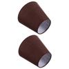 HOLIDYOYO 2pcs Fabric Drum Lampshade Replacement for Table and Floor Lamps Softens Light for Cozy Ambiance Easy to Install Elegant Coffee Home Decor Accessory view 1