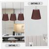 HOLIDYOYO 2pcs Fabric Drum Lampshade Replacement for Table and Floor Lamps Softens Light for Cozy Ambiance Easy to Install Elegant Coffee Home Decor Accessory view 2