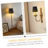 E14 Cloth Lamp Shade Covers Black Decorative Simple Style view 2