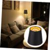 E14 Cloth Lamp Shade Covers Black Decorative Simple Style view 3