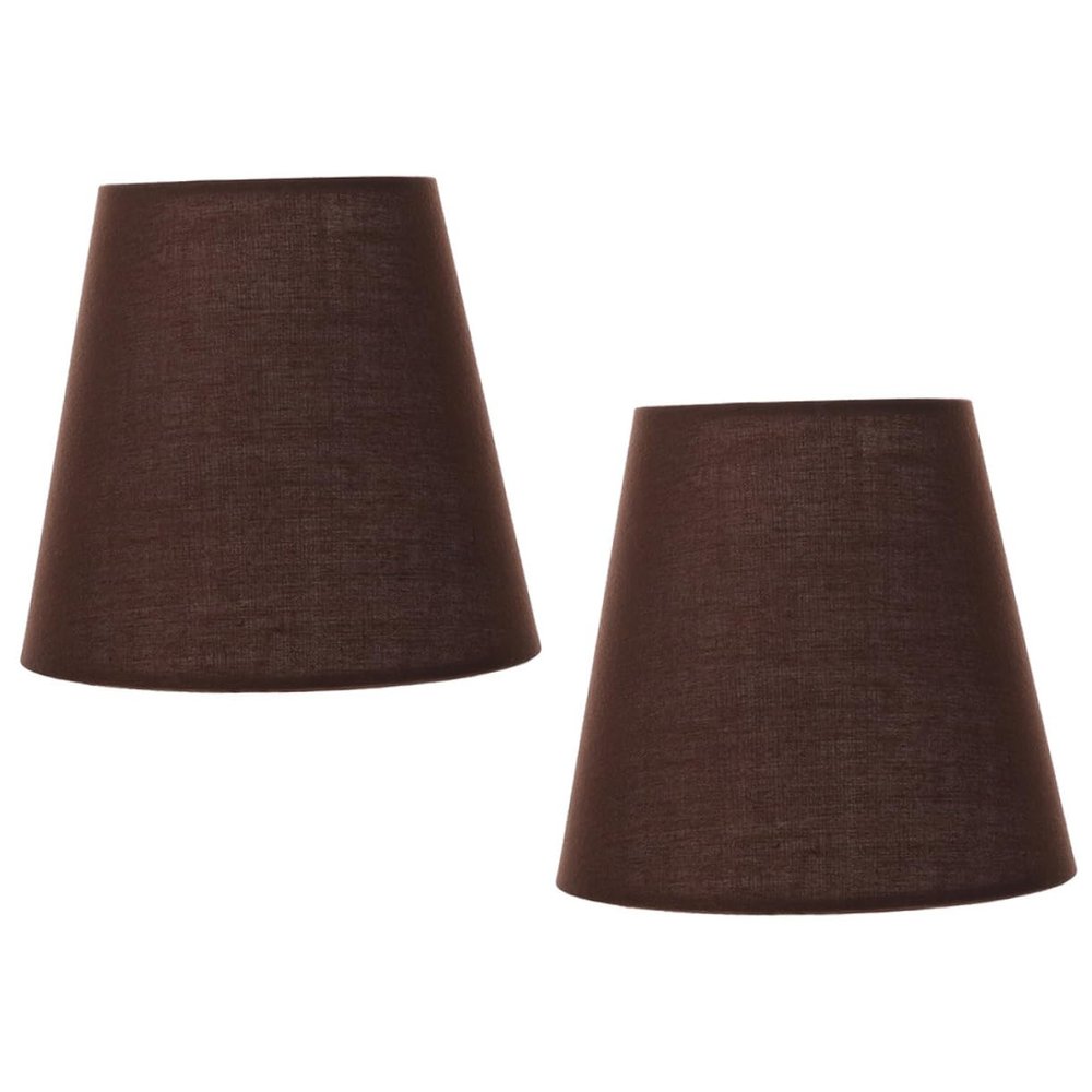 CIYODO 2pcs Hollow Lampshade Clip Cloth Lamp Shade Covers for Floor Desk Bedside and Bedside Lamps Replacement