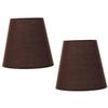CIYODO 2pcs Hollow Lampshade Clip Cloth Lamp Shade Covers for Floor Desk Bedside and Bedside Lamps Replacement view 1