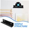 ULDIGI Vinyl Record Storage Rack Wall Hanging Acrylic Shelf Holder Picture Frame Shelf Space-saving view 2
