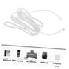 JEWEDECO 2pcs Adapter Pin Telephone to Ethernet Cable and Play Connection for Landline Phones and Home Networking High-Speed Transmission view 3