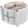COSMEVIVI Wall-Mounted Toilet Storage Box Adhesive Tissue Roll Holder for Bathroom Easy to Install Capacity Space-Saving Design Compatible with Various Wall Surfaces view 1
