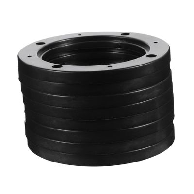 Anneome 4pairs Vehicle Speaker Spacer Adapter Rings Abs Mounting Brackets for Car Audio Installation Easy to Use Speaker Washer for Enhanced Sound Performance