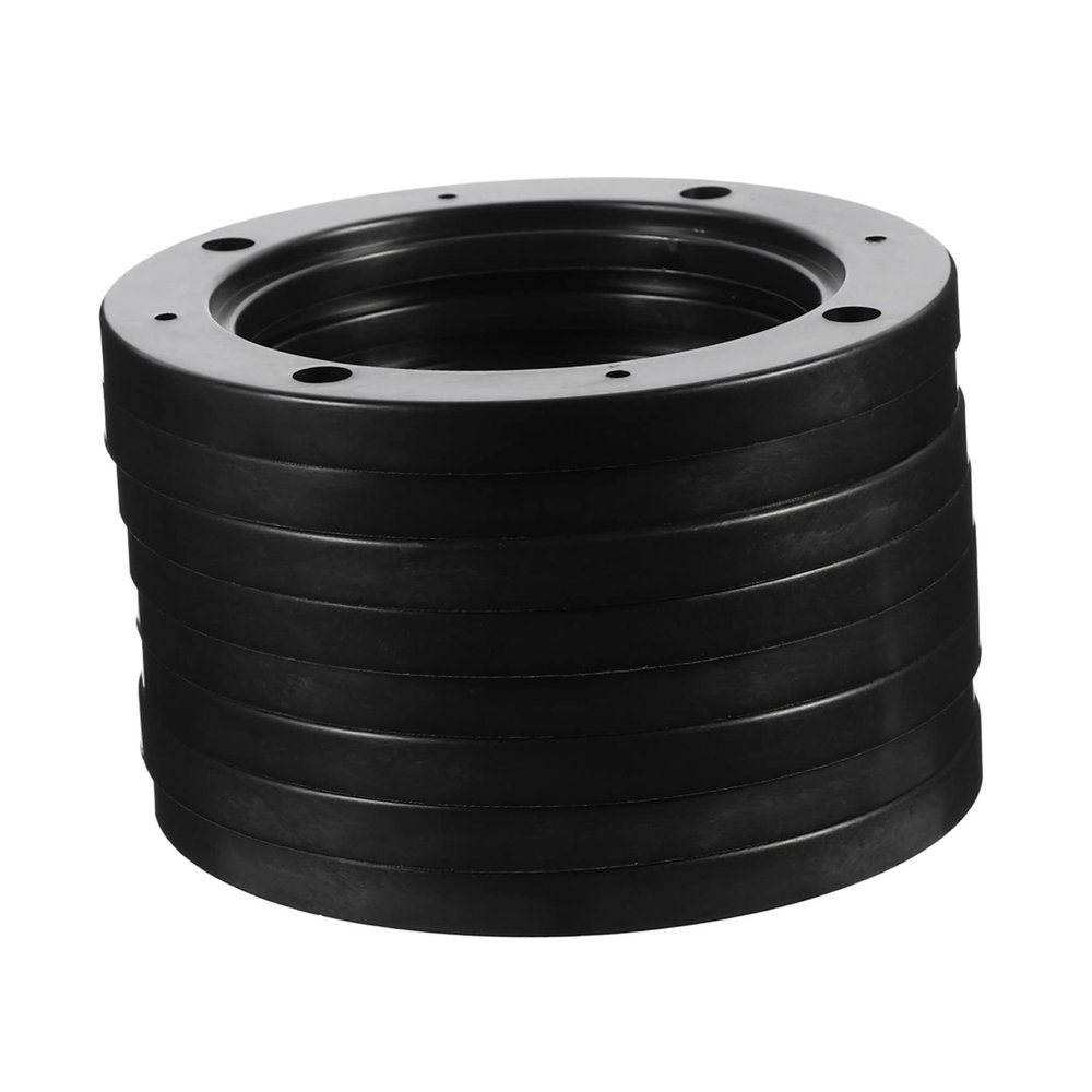 Anneome 4pairs Vehicle Speaker Spacer Adapter Rings Abs Mounting Brackets for Car Audio Installation Easy to Use Speaker Washer for Enhanced Sound Performance