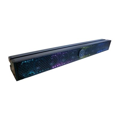 Diamond Audio SB3LED34 3" 10-Speaker Waterproof Soundbar System with Output Boosting Passive Radiator and LEDs